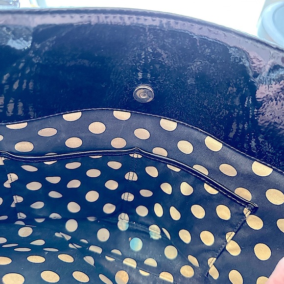 Kate spade ♠️ black patented leather bag - Picture 7 of 16